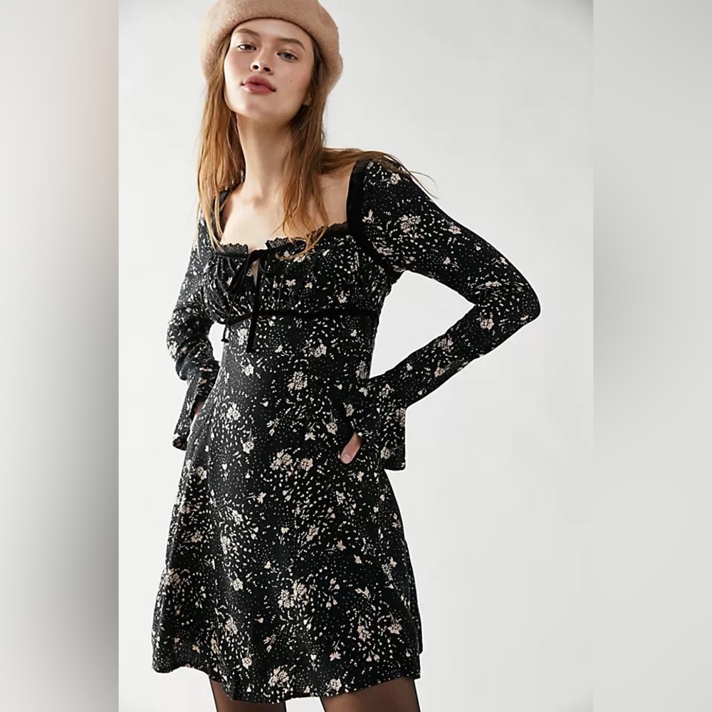 Free People Tess Mini Dress NWOT